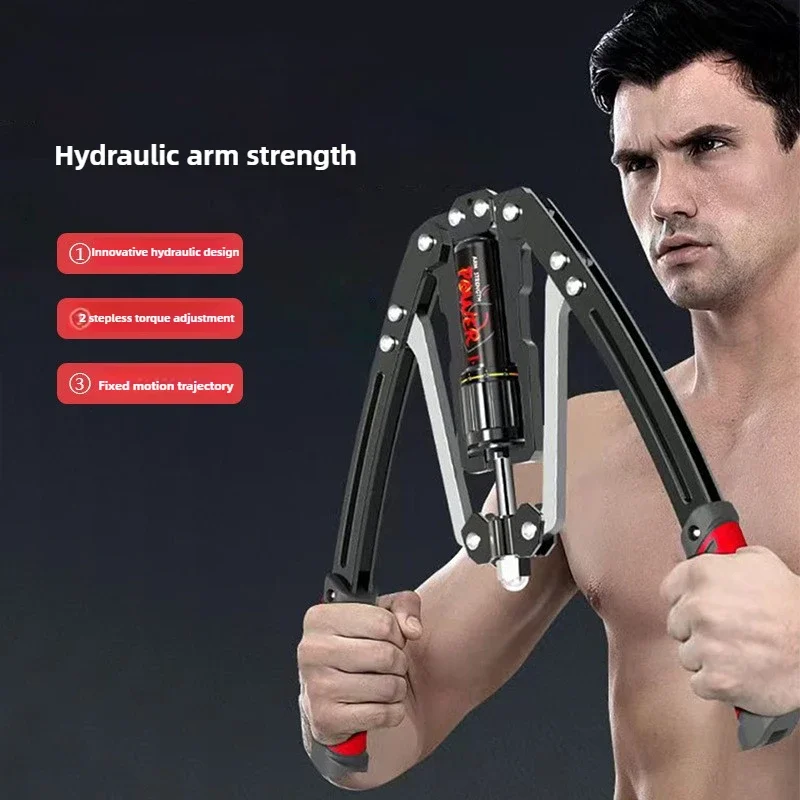 Hydraulic Arm Brakes Men's Adjustable Arm Bars Home Training Chest Muscles Exercise Grips Blaster gym Fitness Equipment