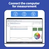 High Accurate Colorimeter Portable Blueteeth Color Analyzer Suport Android iOS PC For Printing Paint Cloth Plastic Leather Fruit 4