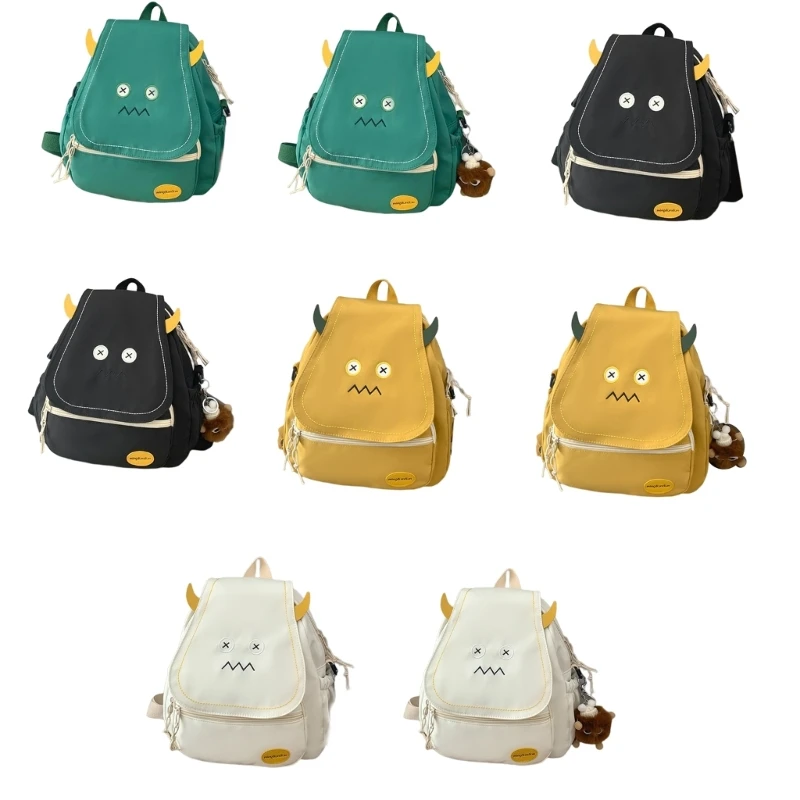 

2023 New Funny Women Backpack Cartoon School Backpack for Girls Book Bags Small Bookbags Shoulder Bags