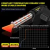 100W Soldering Iron Kit 2-In-1 With Spot Welding Head Screeding Head Plastic Welder Gun Kit Used For Repair Car Bumper-L 4