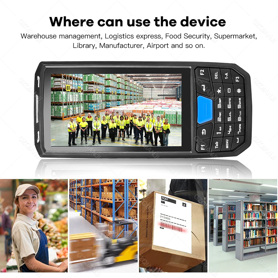 Honeywell Android 9 POS PDA Rugged Handheld Terminal Portable Numeric Data Collector 1D 2D QR Barcode Scanner Retail Inventory