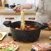 110V 220V 7L Micro Pressure Cooker Instant Heatint Electric Cooking Pot Household Non-stick Maifan stone Hotpot Boiler Steamer 5