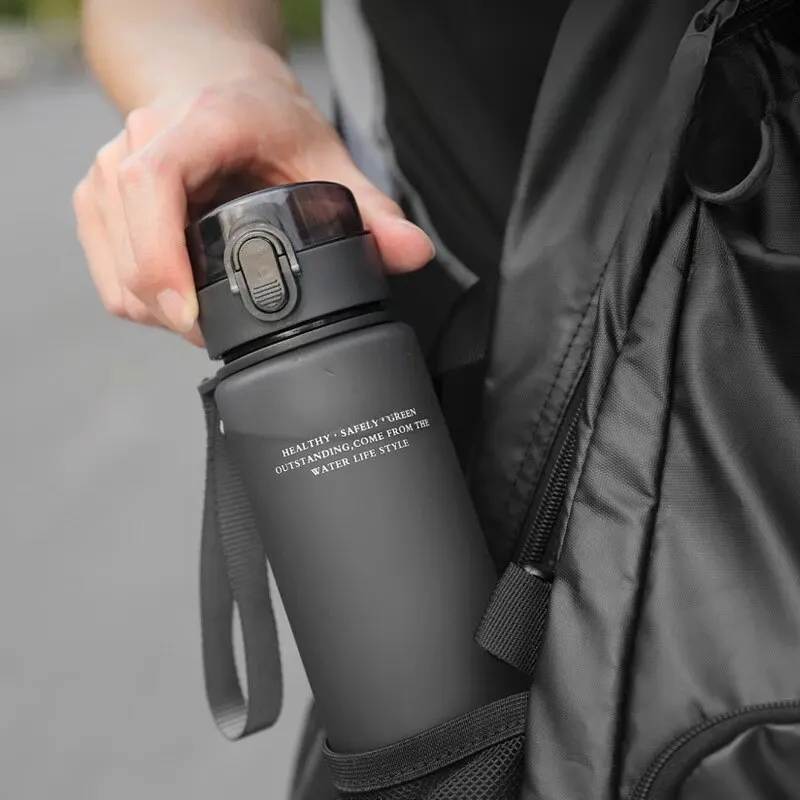 sports water bottle BPA Free Leak Proof Sports Water Bottle Tour Hiking Portable 400ml