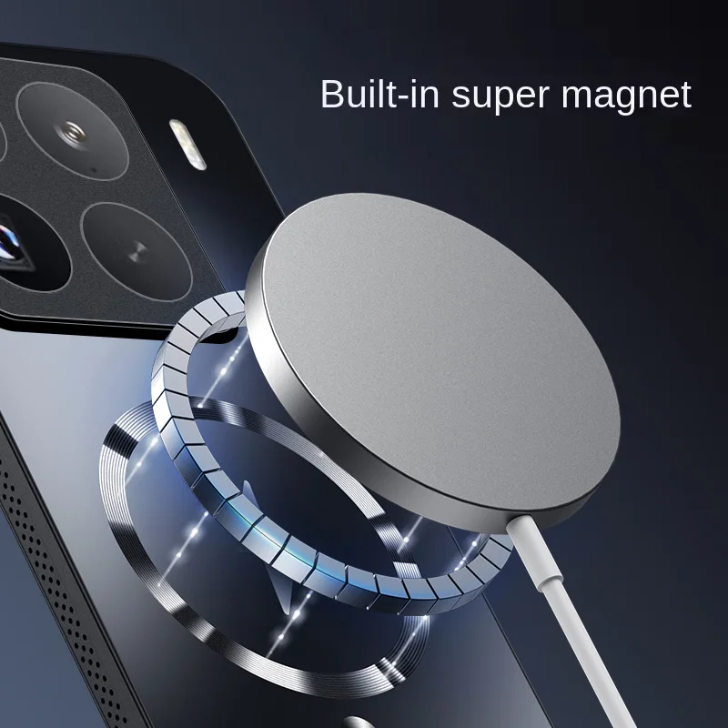 Magnetic Heat Dissipation Shockproof Matte Case with Full Cover and Magsafe Compatibility