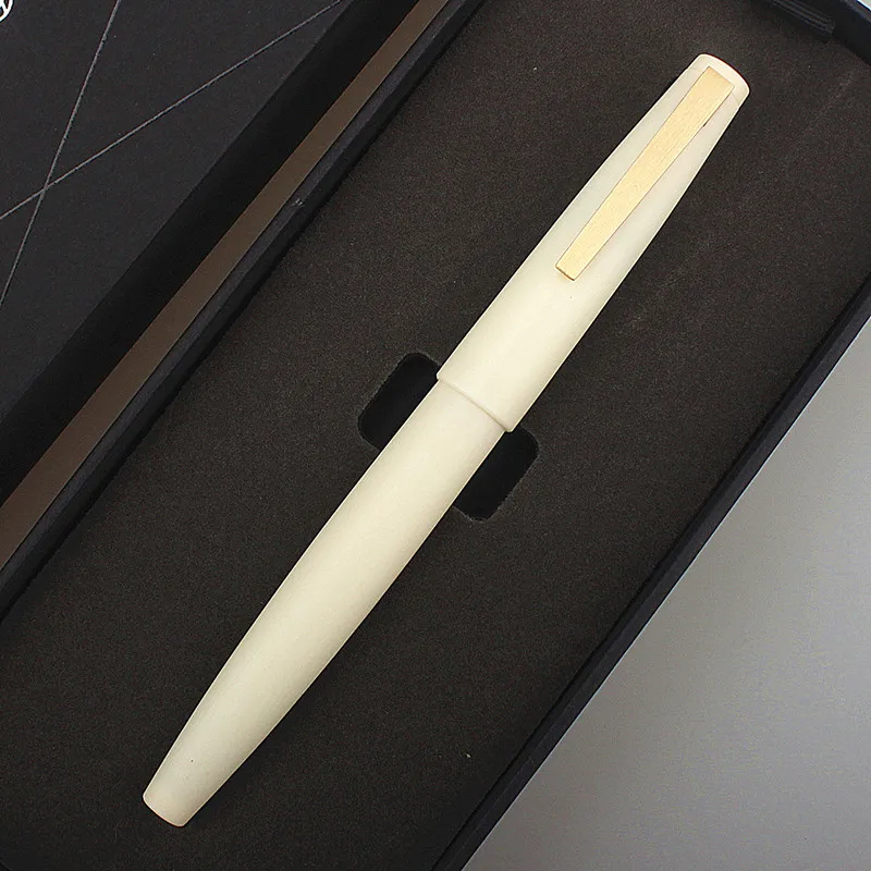 

Черная перьевая ручка JINHAO из волокна серии 80, Сверхтонкая, 0,38 мм, блестящая, красная, зеленая, белая, синяя, черная, золотая, перо из иридия