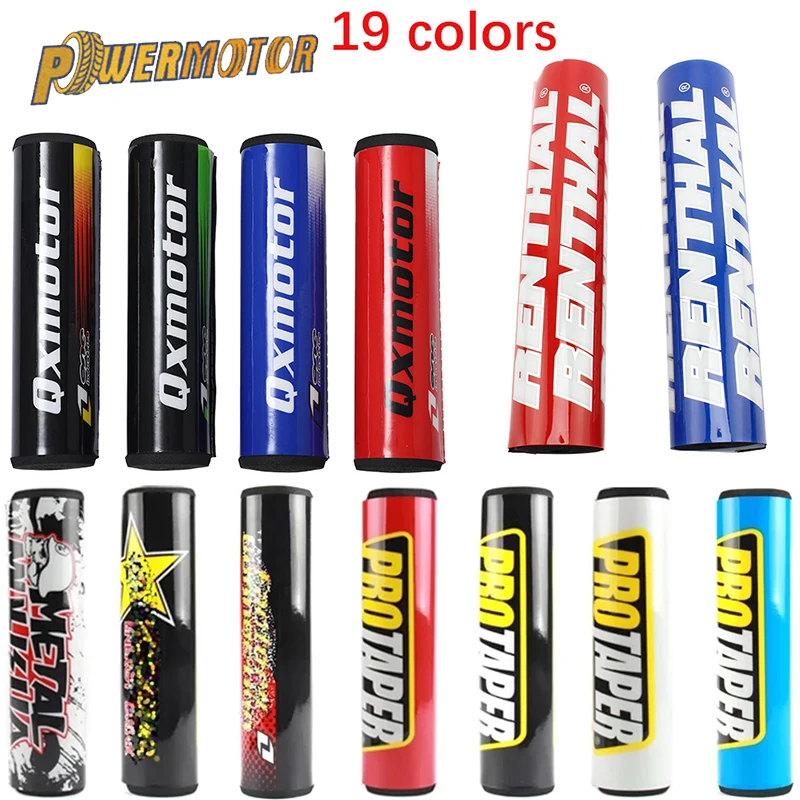 Motorcycle Round Handlebar Bar Pad 7/8 Bike 200/250mm Cross Chest