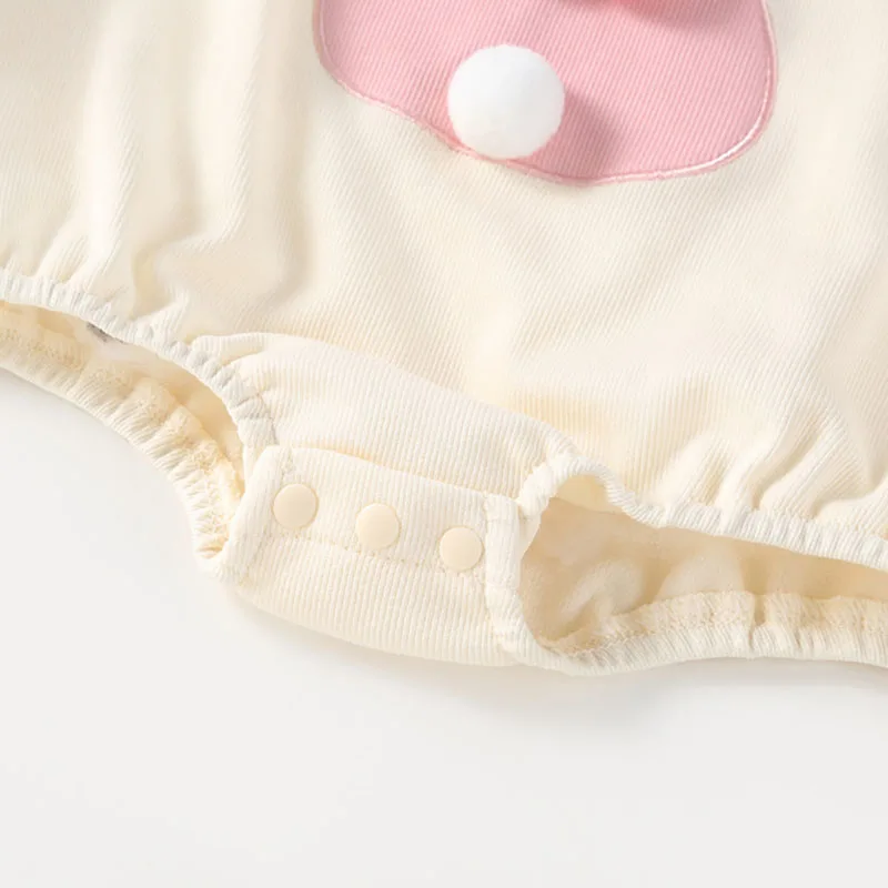 Cute Baby Girls Bunny One Piece Bodysuit