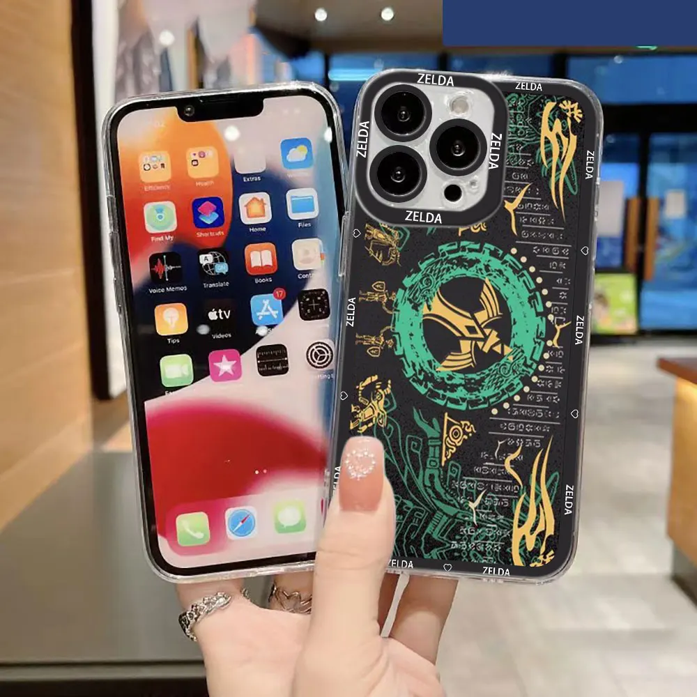 Clear Cartoon Legend Phone Case