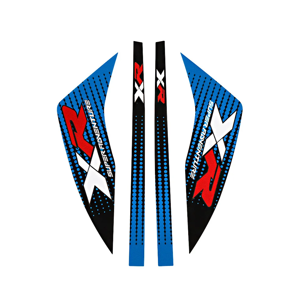 Enhanced Motorcycle Hand Guard Stickers