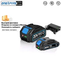 With Charger BL1860 Rechargeable Batteries18V Lithium Ion for Makita 18v Battery BL1840 BL1850 BL1830 BL1860B LXT400 Power tool 1