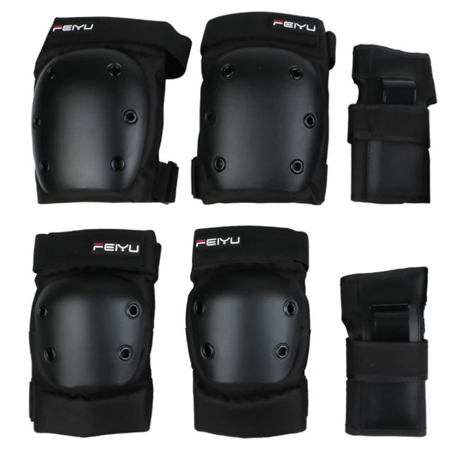 Protective Gear Set Skating Helmet Knee Elbow Pads Wrist Protector for Kids Adults Cycling Roller Skating Rock Climbing 2