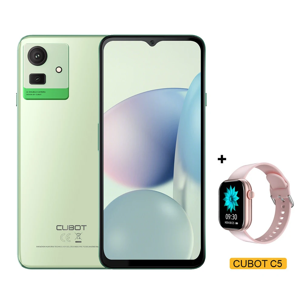 CUBOT NOTE 50 256G ほぼ新品 Cubot NOTE 50, 16GB RAM (8GB+8GB Extended), 256GB ROM, 6.56