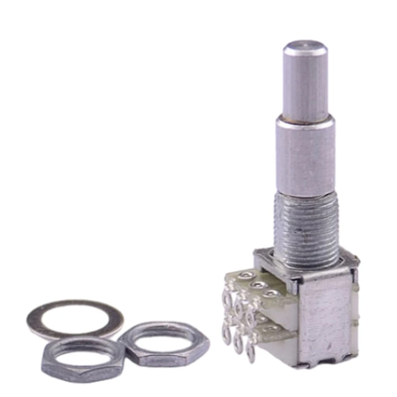B5K/B10K/B50K/B100K/B250K/B500K Concentric Stacked Potentiometer for Music Equipment Precise Control
