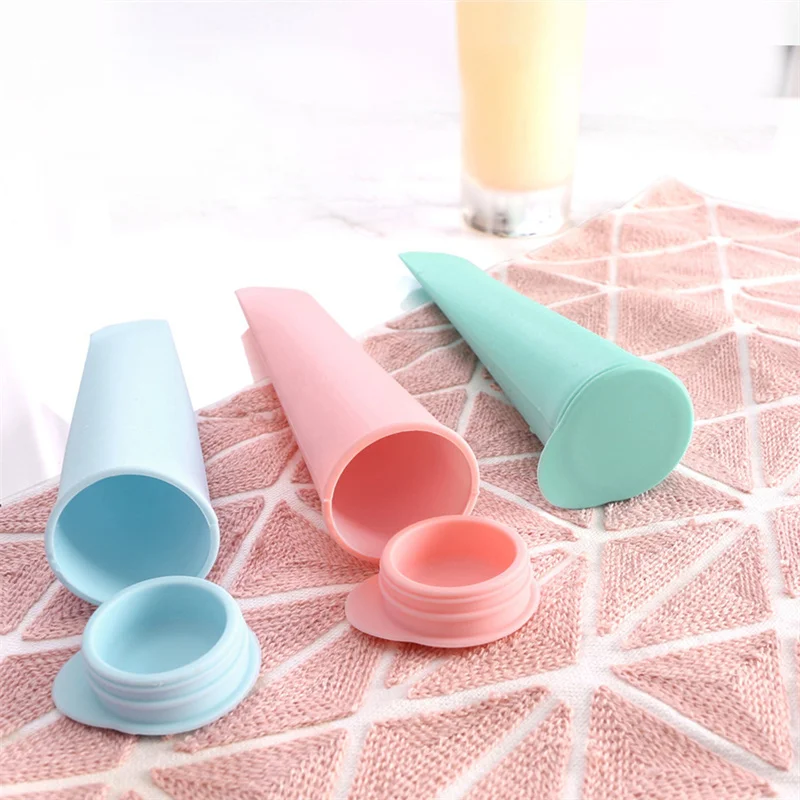 Food Grade Silicone Handheld Popsicle Popsicle Mould Creative DIY Silicone Mould Ice Cream Ice Cream