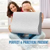 Neck And Shoulder Pain Relief Memory Sponge Pillow Slow Rebound Breathable Deep Sleep Neck Pillow Soft Cool Neck Pillow 4