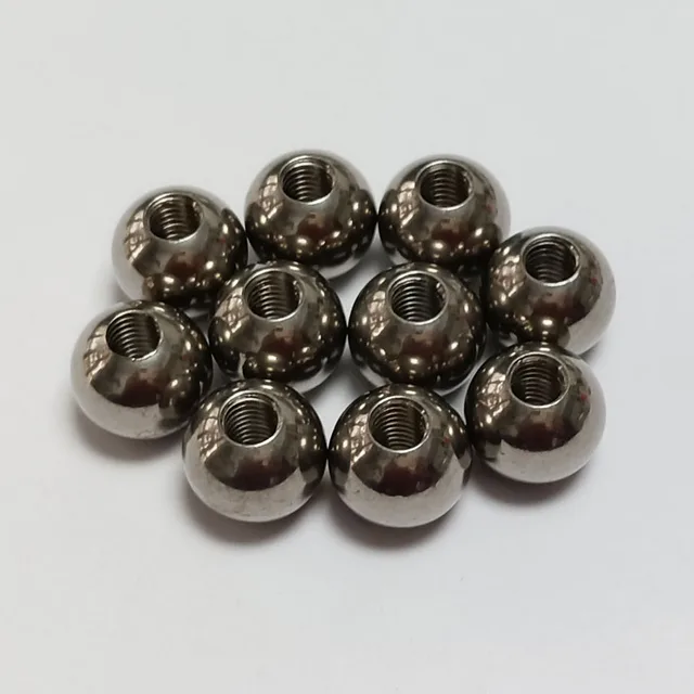 UHRIG 10 Pezzi Di Sfera Solida In Ferro, Sfere In Acciaio Solido Con