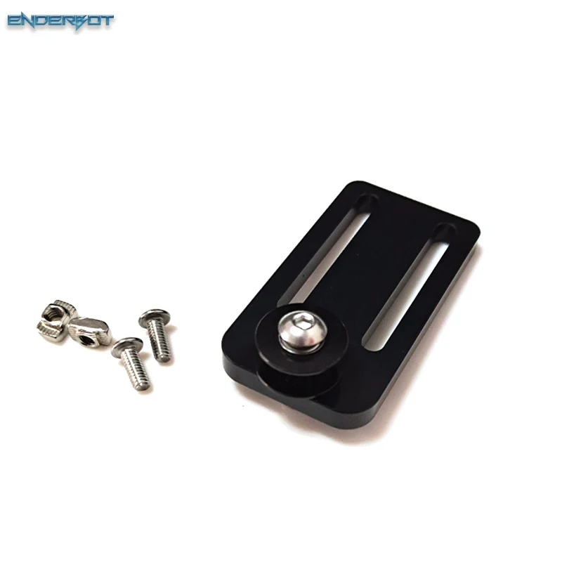 Impressora 3d Alumínio Duplo Z-axis Placa Traseira Passiva do Bloco Suporte do Parafuso de Chumbo para a Crialidade Ender3 Ender-3 Pro Peças da - Imagem 3