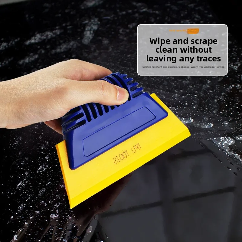 2 PCS Small Squeegee Window Tint Squeegee Rubber PPF Squeegee Vinyl Wrap Tools