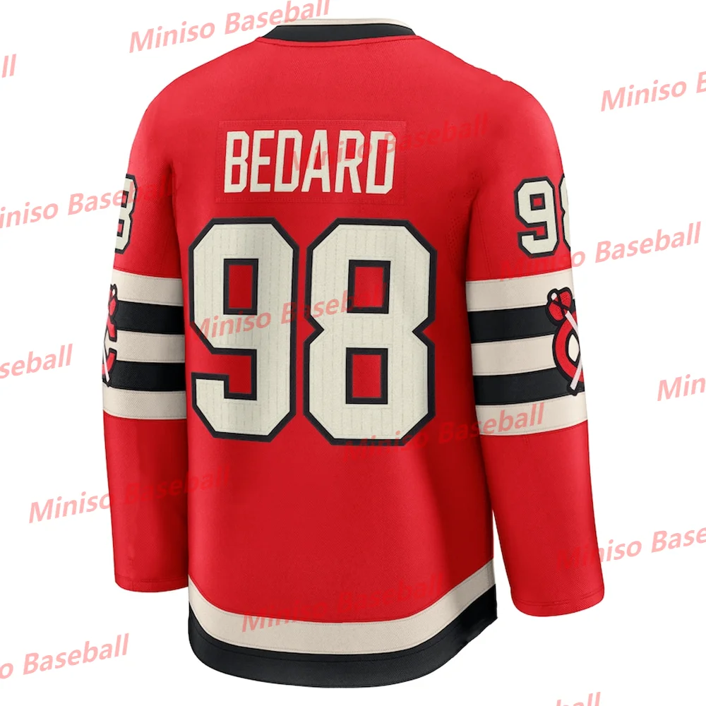 American Disney 3D Printed Blackhawks Hockey Men s Chicago Connor Bedard #98 NHL Classic Premium Player Jersey Adult KIDS sports jersey