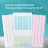Nail Art Clay 96 Grids Good Stickiness Flexible Reusable Removable Nail Adhesive Glue Clay Sticky Tack Putty Nail Salon Supply 4