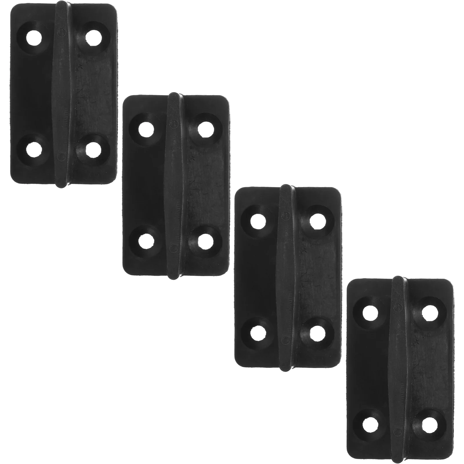 4PCS Sliding Barn Door Floor Guide Commercial Pocket Door Hardware Sliding Closet Floor Guide Bracket Barn Hardware By