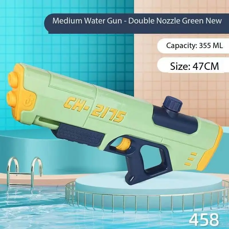 Large Capacity Pull Type Shooting High Pressure Squeezing Water Gun Outdoors Boy And Girl Water BattleChildren's Shooting Toy 2