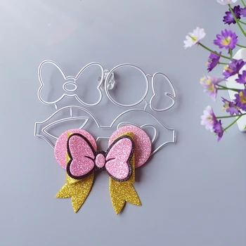 새롭고 아름다운 나비 매듭 절단 다이, 스크랩북 장식 양각 사진 앨범 장식 카드 만들기 DIY 공예