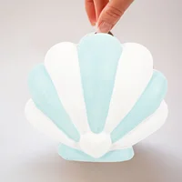 Shell Piggy Bank for Boys Banks Adults Ornament Children's Room Girls Resin Gifts 1