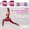 5 PC kickboxing bounce training leg resistance running stretcher kickboxing strength training anklet buckle set 5
