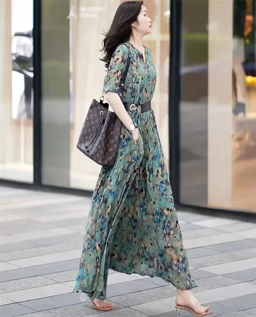 maxi dress zalando Boho Maxi Zalando Bohemian Dress Apricot BOHEMIAN BELL SLEEVE Day Dress Cream/beige Zalando