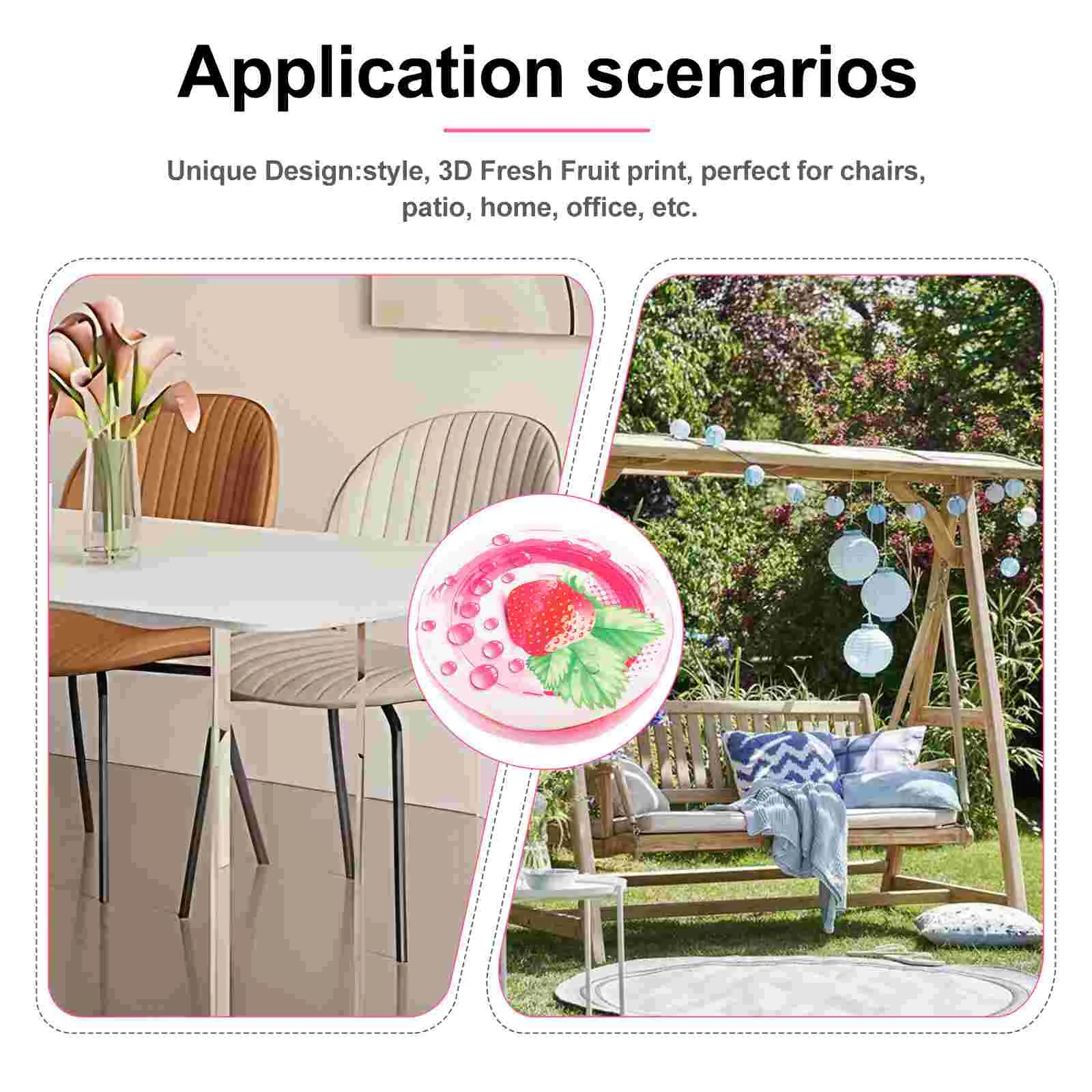 33 Cm Infant Pillow Reclining Camp Chair Fruit Seat Cushion for Sofa Watermelon Fall to The Ground Baby Child 5