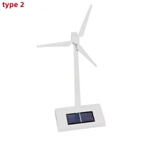 Générateur éolien solaire 2 en 1, modèle cadeau, support d'exposition, moulin à vent, Kit d'assemblage éducatif, décoration de bureau, générateur d'énergie 4