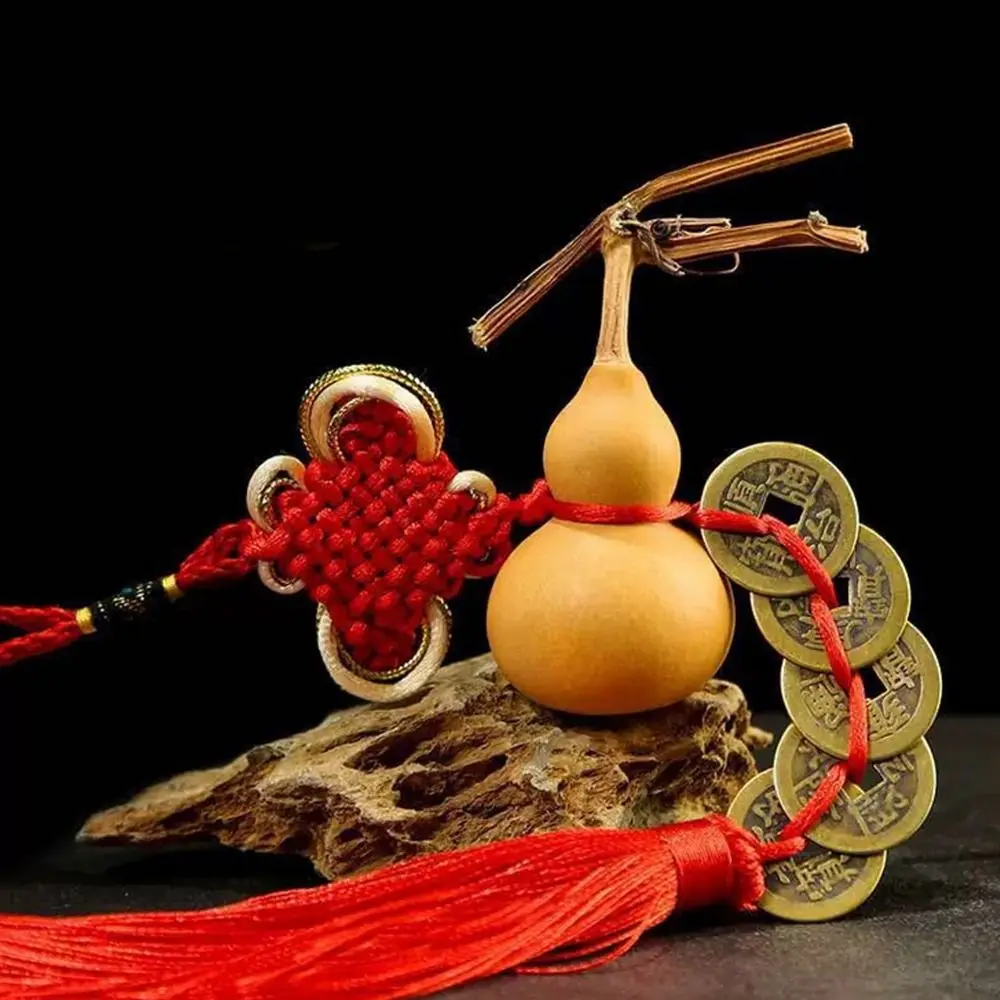 

Wedding Gifts Fengshui Hand Woven DIY Chinese Knot Ornaments Tassel Wealth Knot Car Accessories Money Pendant