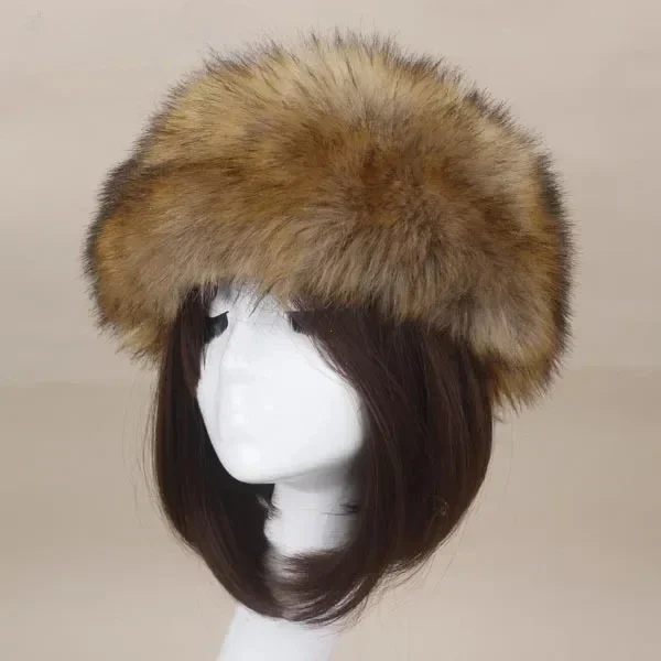 Cozy Winter Fluffy Faux Fur Earwarmer Headband