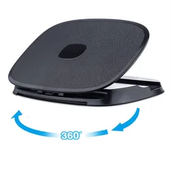 Universal 360° Rotatable Dashboard Phone Holder - Adjustable Car Mount (Black)