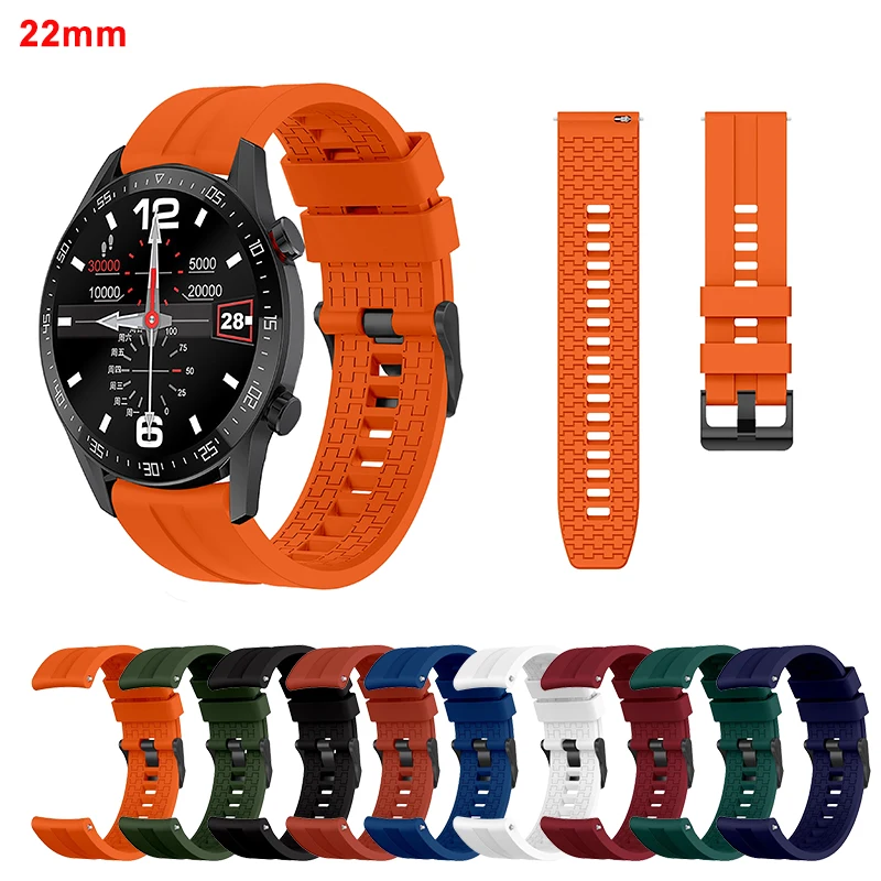 

22mm Original Silicone Band for Huawei Gt3/2 46mm Watch 4 Pro/Huawei Gt4 46mm/watch Ultimate/watch Buds/watch 3 Pro New Band