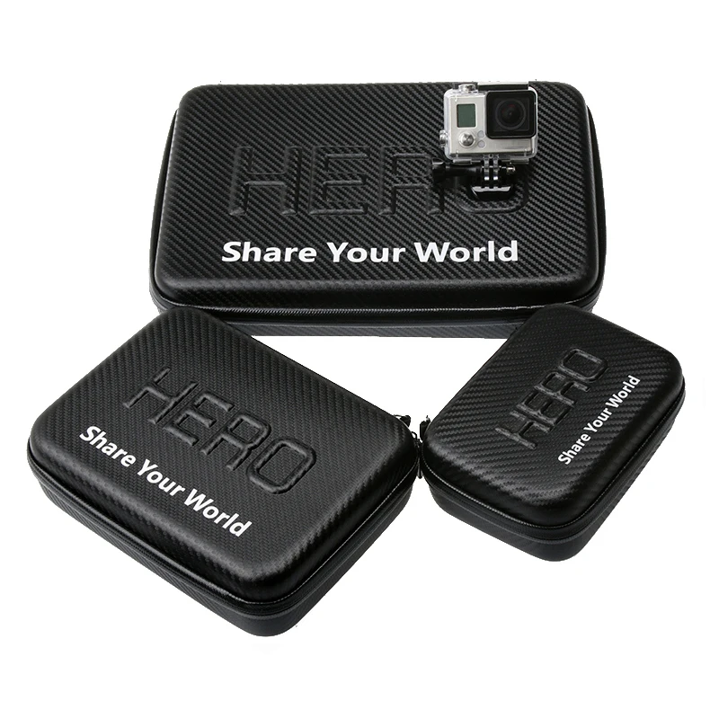 

Водонепроницаемый чехол для хранения для GoPro Hero 11 10 9 8 7 6 5 4 3 Xiaomi Eken Sjcam DJi аксессуары для экшн-камеры