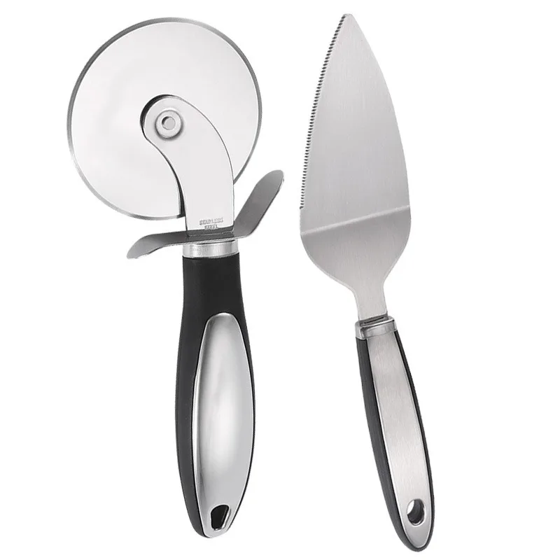 Stainless Steel Pizza Cutter Cake Bread Pies Pizza Knife Pastry Dough Household Kitchen Wheels Cooking Tools Forno 1PC