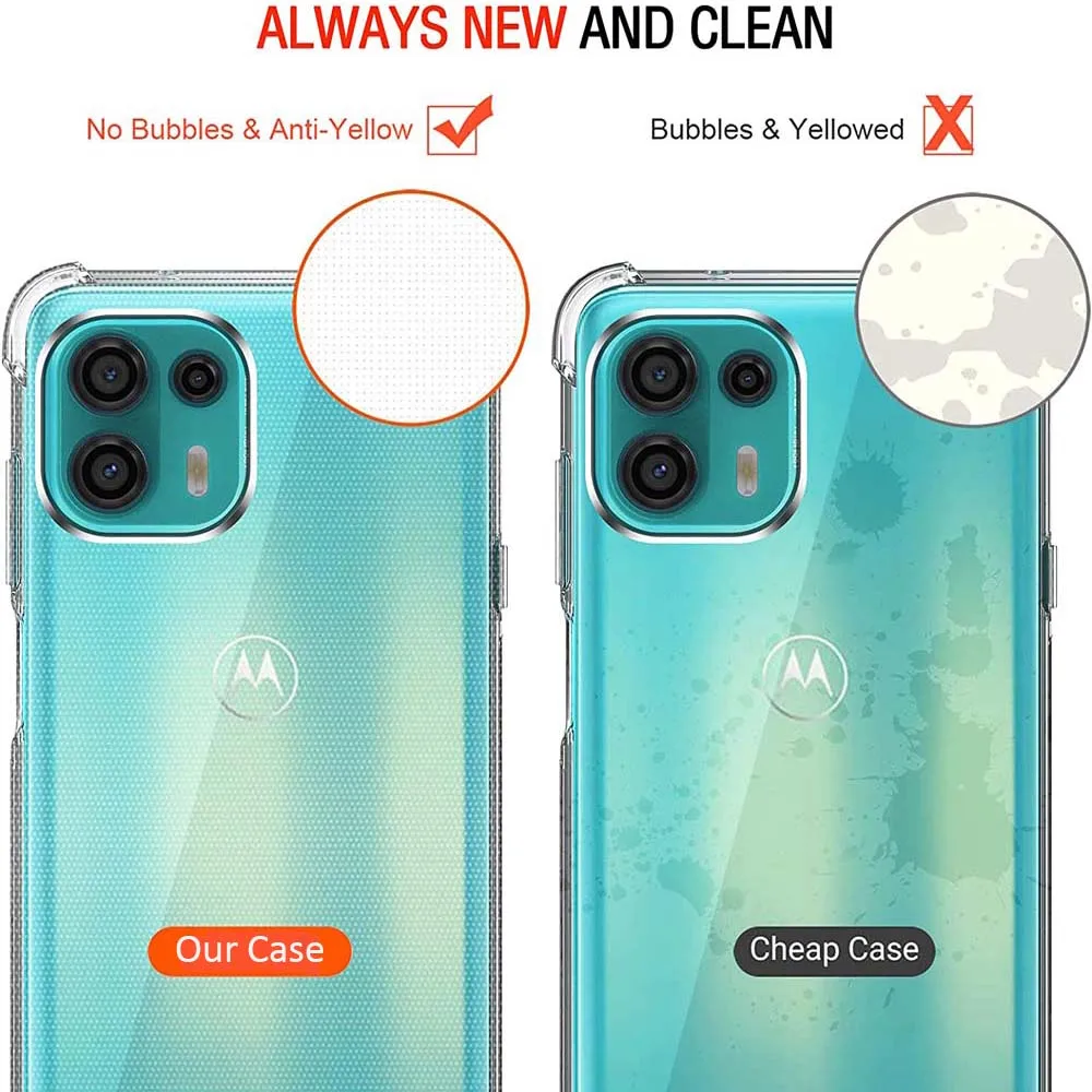 Luxury Anti-Drop Clear TPU Protective Phone Case Cover