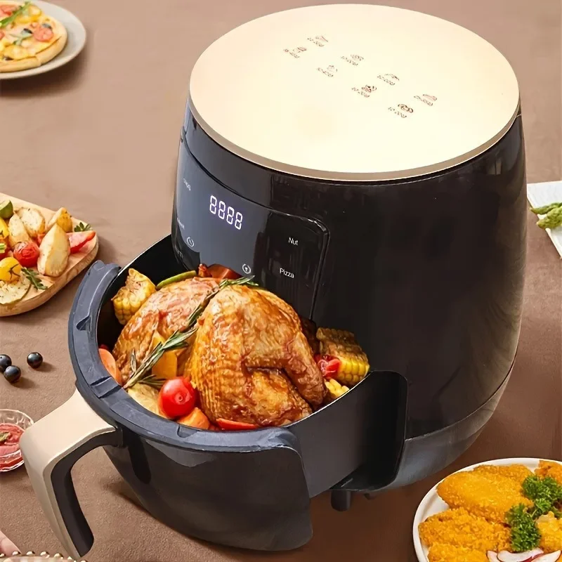 6L Air fryer Multi-functional intelligent touch screen oven Large capacity Electro mechanical deep fryer for home airfryer