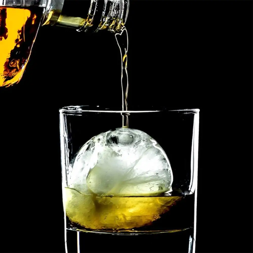 Description Picture 5 of itemFour Hole Ice Hockey Model Whiskey Vodka Circular Ice Box Four Connected Circular Ice Hockey Mold ice Making Tool
