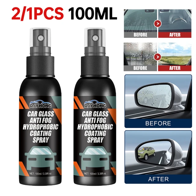 Water Repellent Spray Anti Rain Coating For Car Glass Hydrophobic Anti-rain  Car Liquid Windshield Mirror Mask Auto Polish Kit - AliExpress