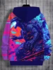 King Kong-G-Godzillas movie 3D Print All Seasons Children Casual Sweatshirt Cool Pullover Tops Unisex Clothes Boy Girl Hoodies 4