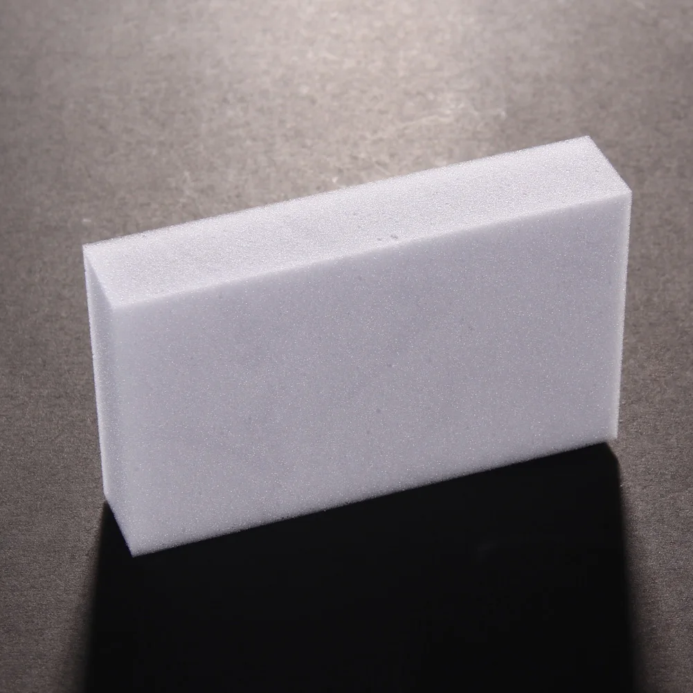 100pcs Cleaner Eraser Multi-functional Magical Sponge Eraser Reusable Washable Lightweight Portable Grey for Kitchen Bathroom