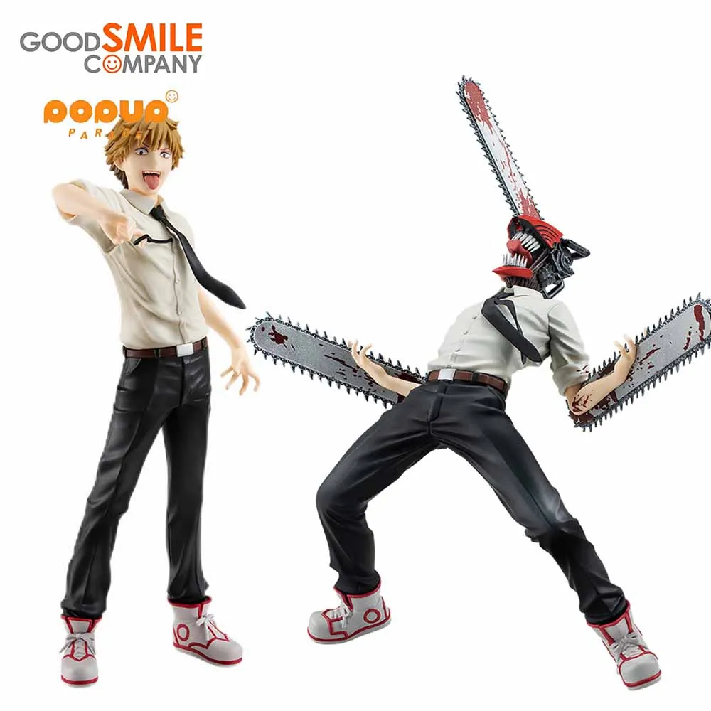 

In Stock Original Good Smile POP UP PARADE Chainsaw Man Denji GSC Anime Figure Action Figures PVC Collectible Model Toys