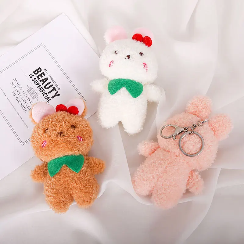 Fun Little Gift Cute Teddy Bear Key Chain 