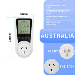 Smart Plug - In Power Meter for Efficient Energy Monitoring (Australian plug)