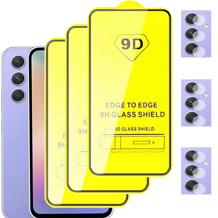 Samsung A54 Vetro, Vetro Temperato Samsung Galaxy A54 Per Samsung A 54 Vetro Galaxy A54 Protezione Dello Schermo Samsung A53 A73 A33 Fotocamera Samusn