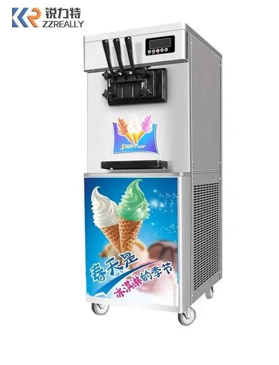 Ice Cream Machine  Professional Ice Cream Maker Manufacturer Soft Serve Ice Cream Machine 5