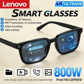 Lenovo AI Smart Glasses with 4K Camera 1